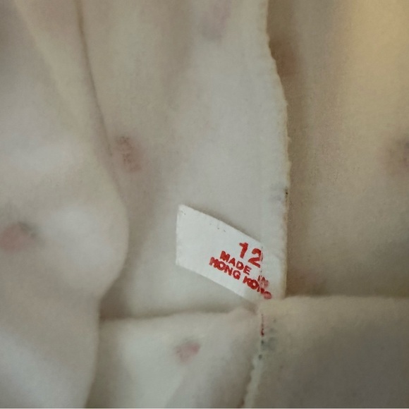 Vtg 90s Toddletime Sweatsuit Top Pant Sweet Strawberry Print - Picture 3 of 9